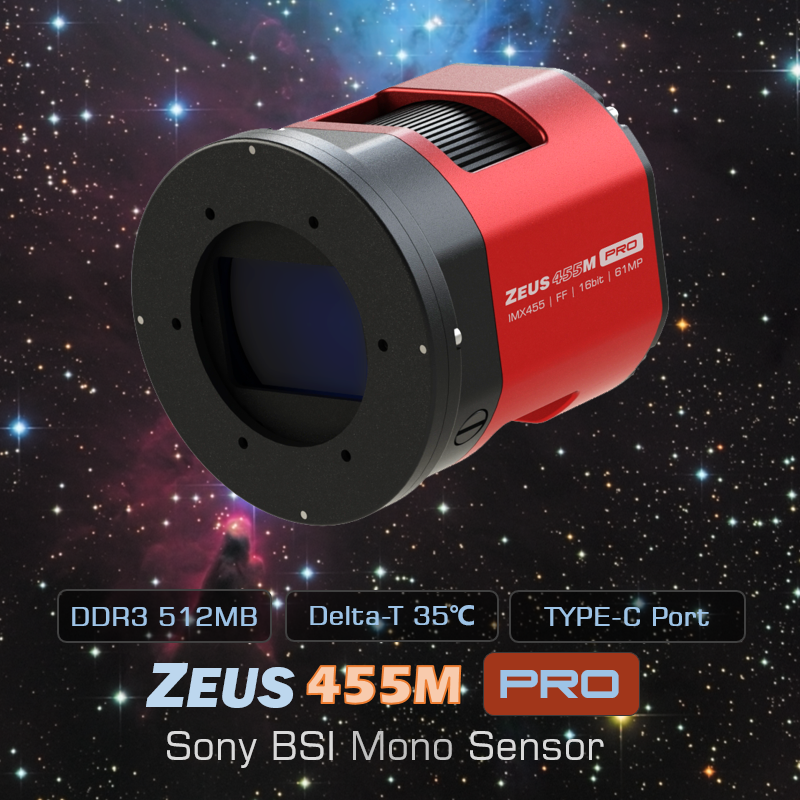 ZEUS 455M PRO (IMX455) USB3.0 Mono Cooled Camera [PL-ZEUS455M-PRO]