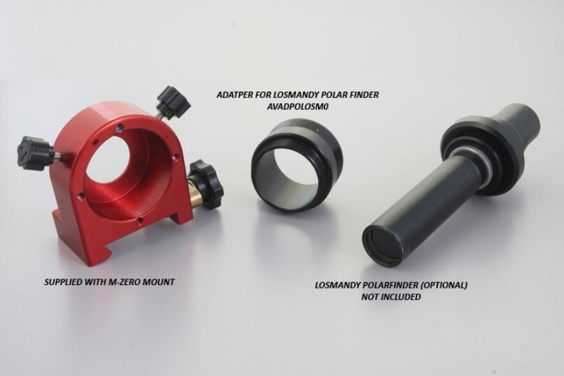 Losmandy Polar scope adapter for M-Zero mount. [AV-9APS002]